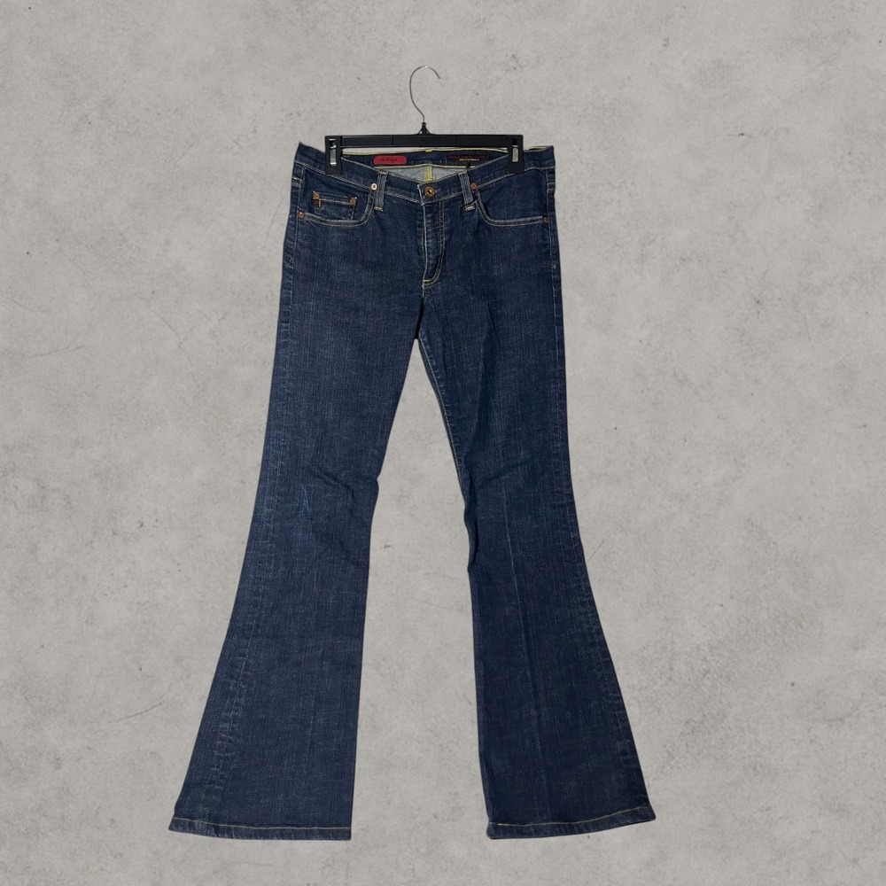 Vintage AG Adriano Goldschmied The Angel Flare Jeans Dark Wash Bootcut Size 30